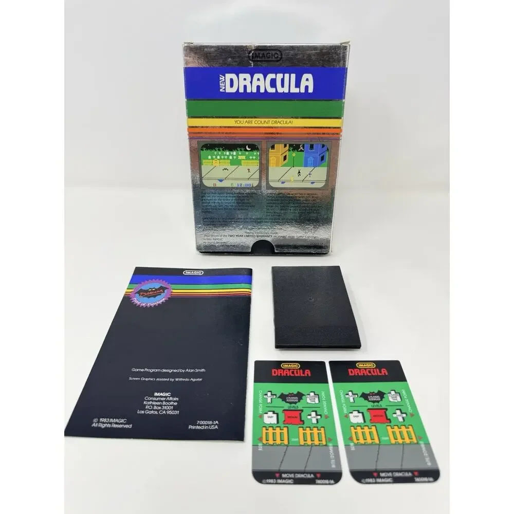 iMagic Dracula Intellivision Complete CIB Tested - Picture 2 of 9